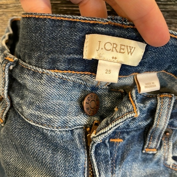 J. Crew Size 25 100% Cotton Denim Shorts - Picture 2 of 5